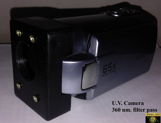 U.V. Cameras 360 nm